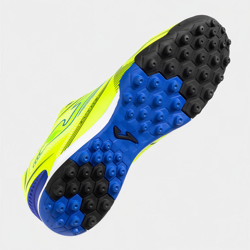 Zapatillas Futbol Dribling 2509 TF Amarillo Flúor - Imagen 6