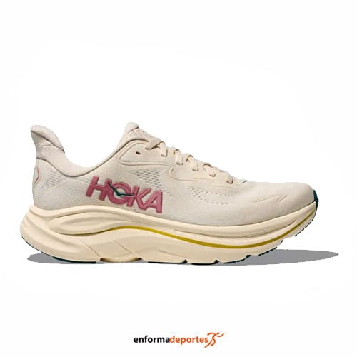 Zapatilla mujer Hoka Clifton 10 | BIRCH/ALABASTER - Imagen 2