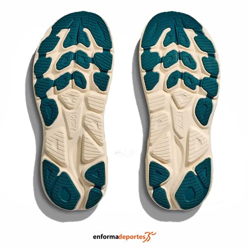 Zapatilla mujer Hoka Clifton 10 | BIRCH/ALABASTER - Imagen 4