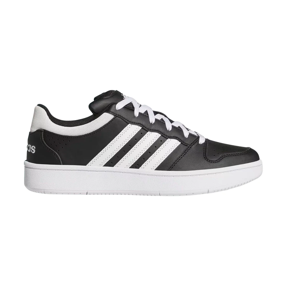 TENIS ADIDAS HOOPS CLASSIC PARA CABALLERO COLOR NEGRO BLANCO - Imagen 2