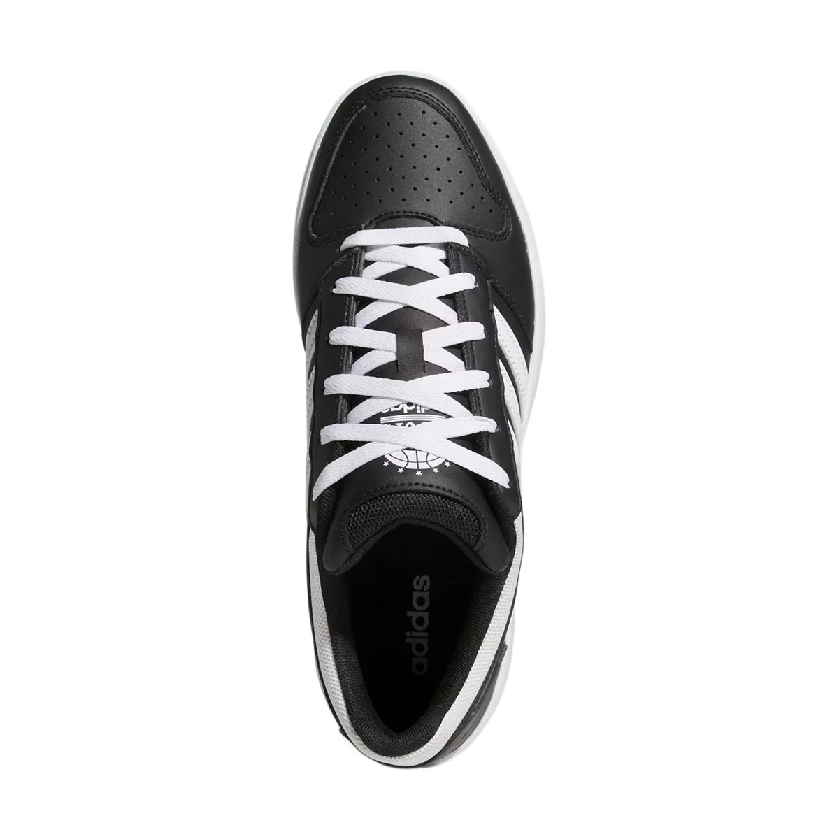 TENIS ADIDAS HOOPS CLASSIC PARA CABALLERO COLOR NEGRO BLANCO - Imagen 6