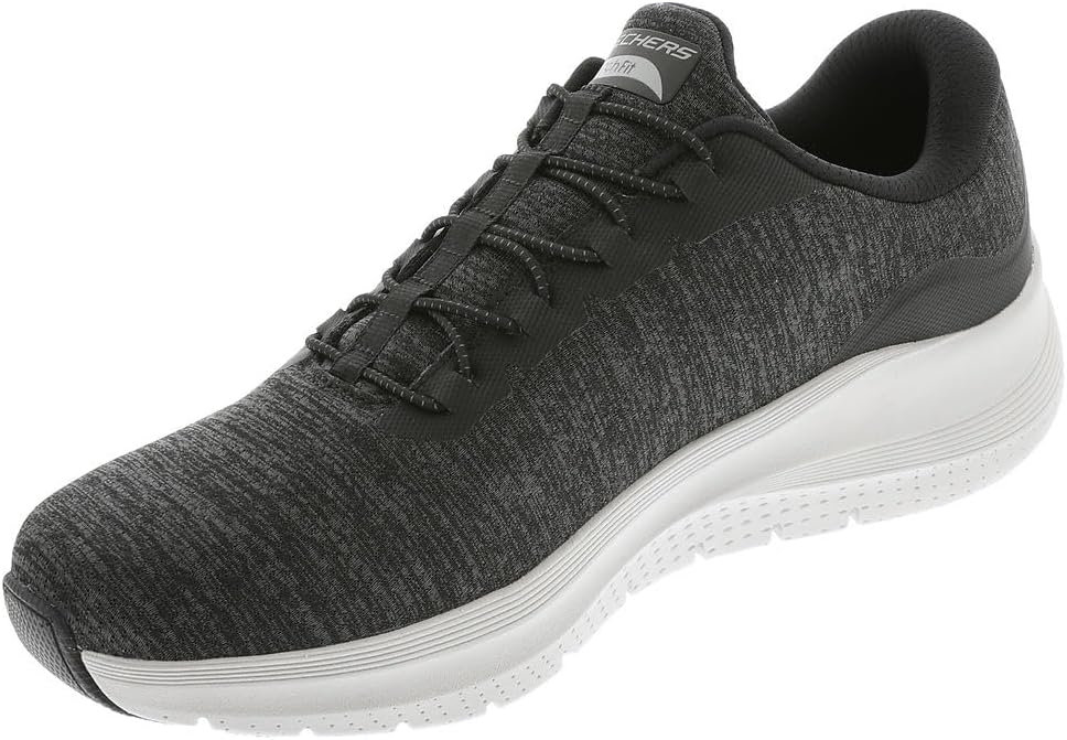 SKECHERS ARCH FIT 2.0 UPPERHAND 232709 (BLACK/GREY) - Imagen 5