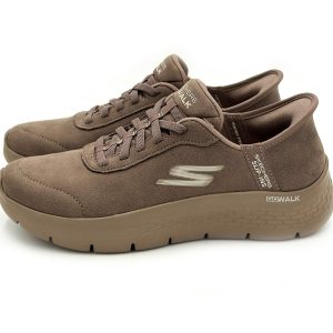SKECHERS GO WALK FLEX- MALI Slip-ins MARRÓN (124837/BRN)