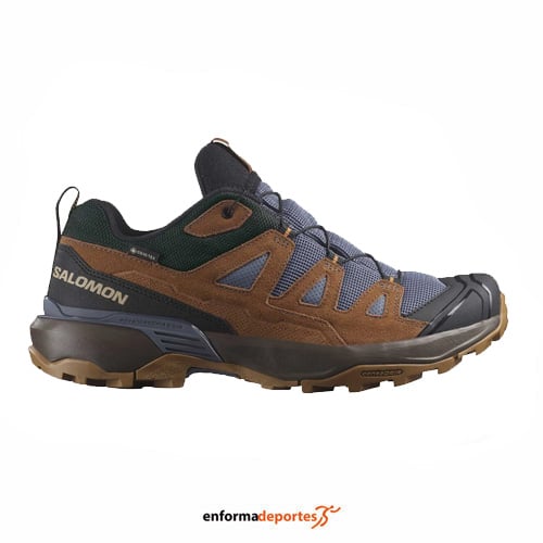 Zapato hombre Salomon x Ultra 360 Ltr Gtx | GRISAILLE/CARAMEL CAFE/MA - Imagen 2