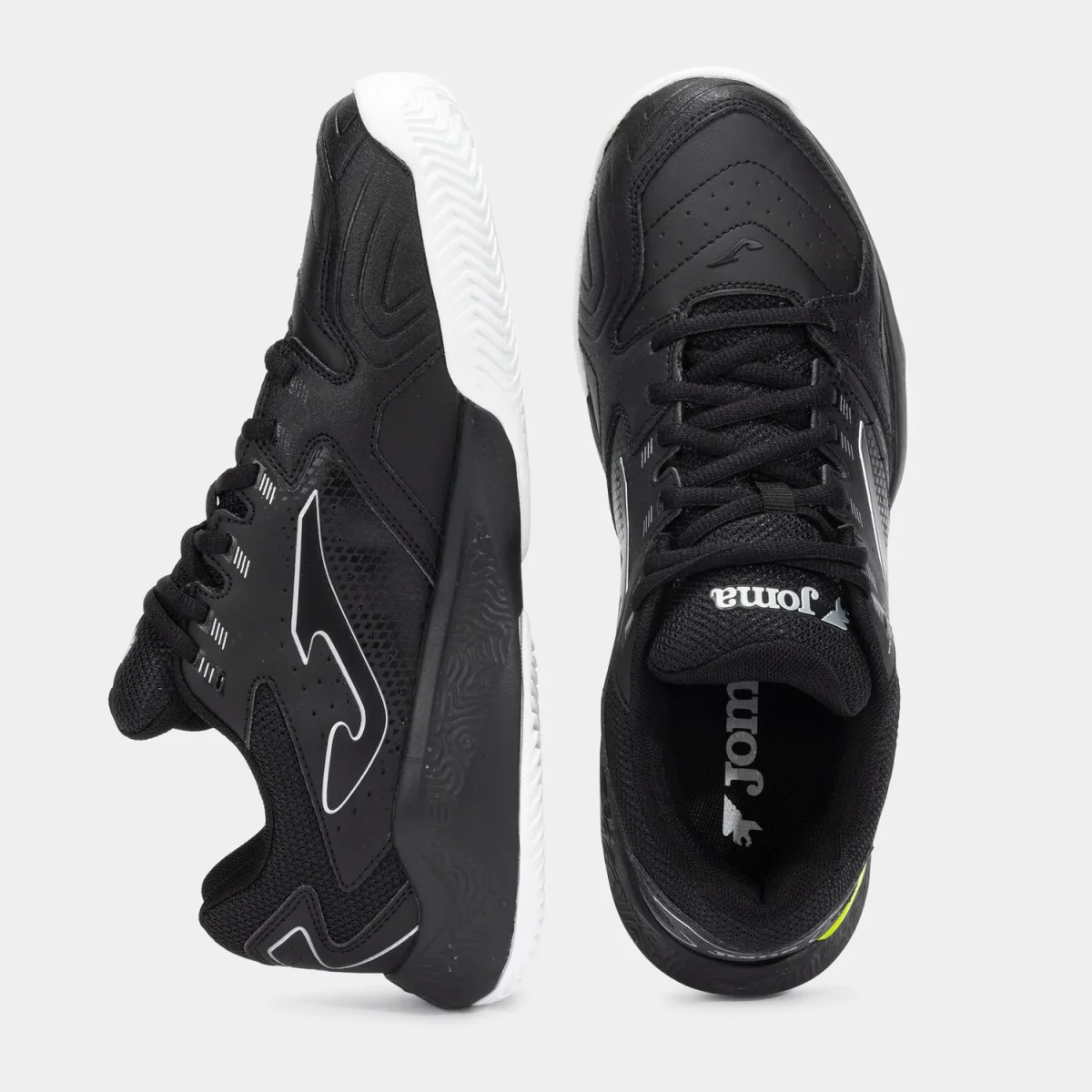 Zapatillas Tenis Master 1000 Men W2501 Clay Negro Fluorescente - Imagen 5