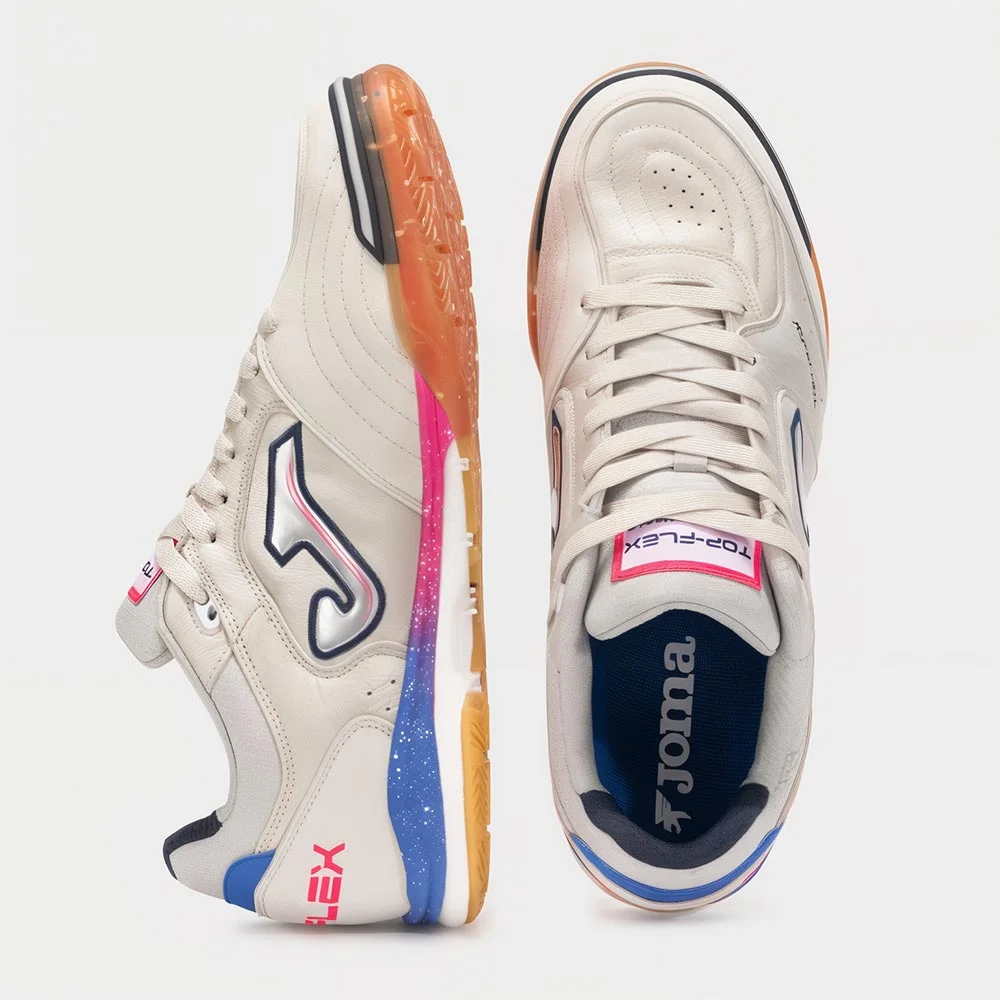Zapatillas Futbol Sala Top Flex Rebound 2512 IN Blanco - Imagen 5