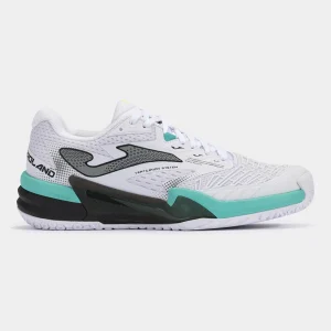 Zapatillas Tenis Roland Men 2402 Clay Men Blanco Turquesa